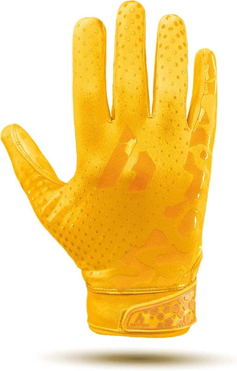 Repsters RPG1 Football Gloves - Men’s Elite Trendy Wide Receiver Gloves – Extra Sticky Grip Football Gloves for Game Day, Training, High School and College - Adult and Youth Sizes - Image 1